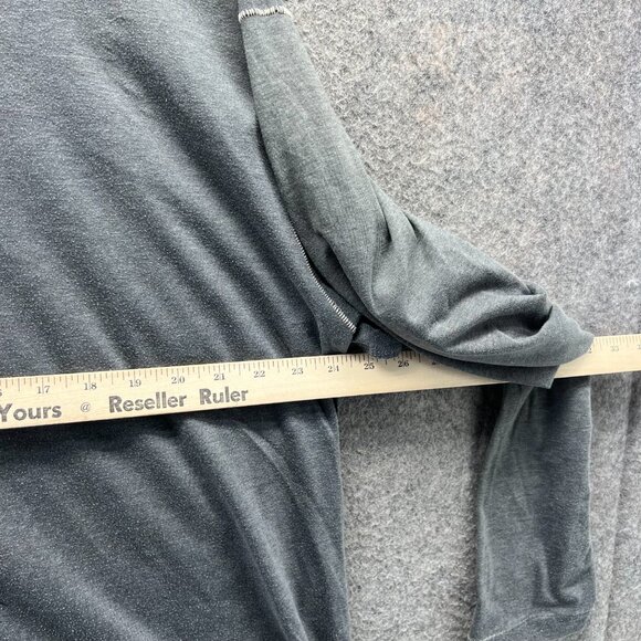 Harley-Davidson Shirt Mens Large Gray Long Sleeve Cotton Blend Crewneck - Picture 5 of 13